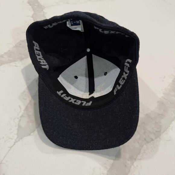The North Face Yankee Style Baseball Cap Hat Men's S/M Flex Fit Charcoal Gray - Picture 5 of 10
